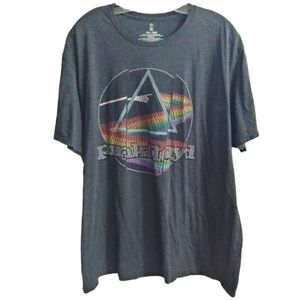 Pink Floyd Men's Short Sleeve Tee Shirt Size 2XL Gray